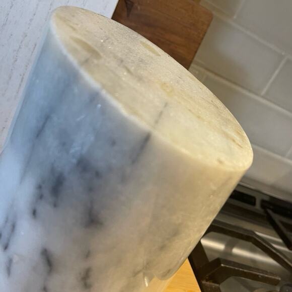 Offset marble wine chiller white and gray - Picture 9 of 12